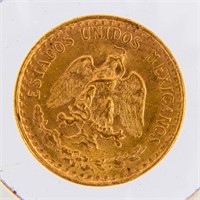 Coin Mexican 2 Peso Coin 1945