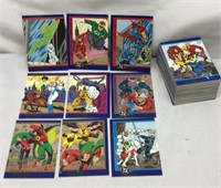 D1) SKYBOX DC 1993 SUPERMAN CARD, MISSING 22 CARDS