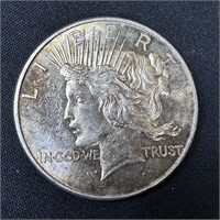 1 oz Fine Silver Round - Peace Dollar Design