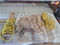 Block & tackle and misc rope
