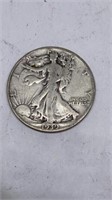 1939 Walking Liberty half dollar