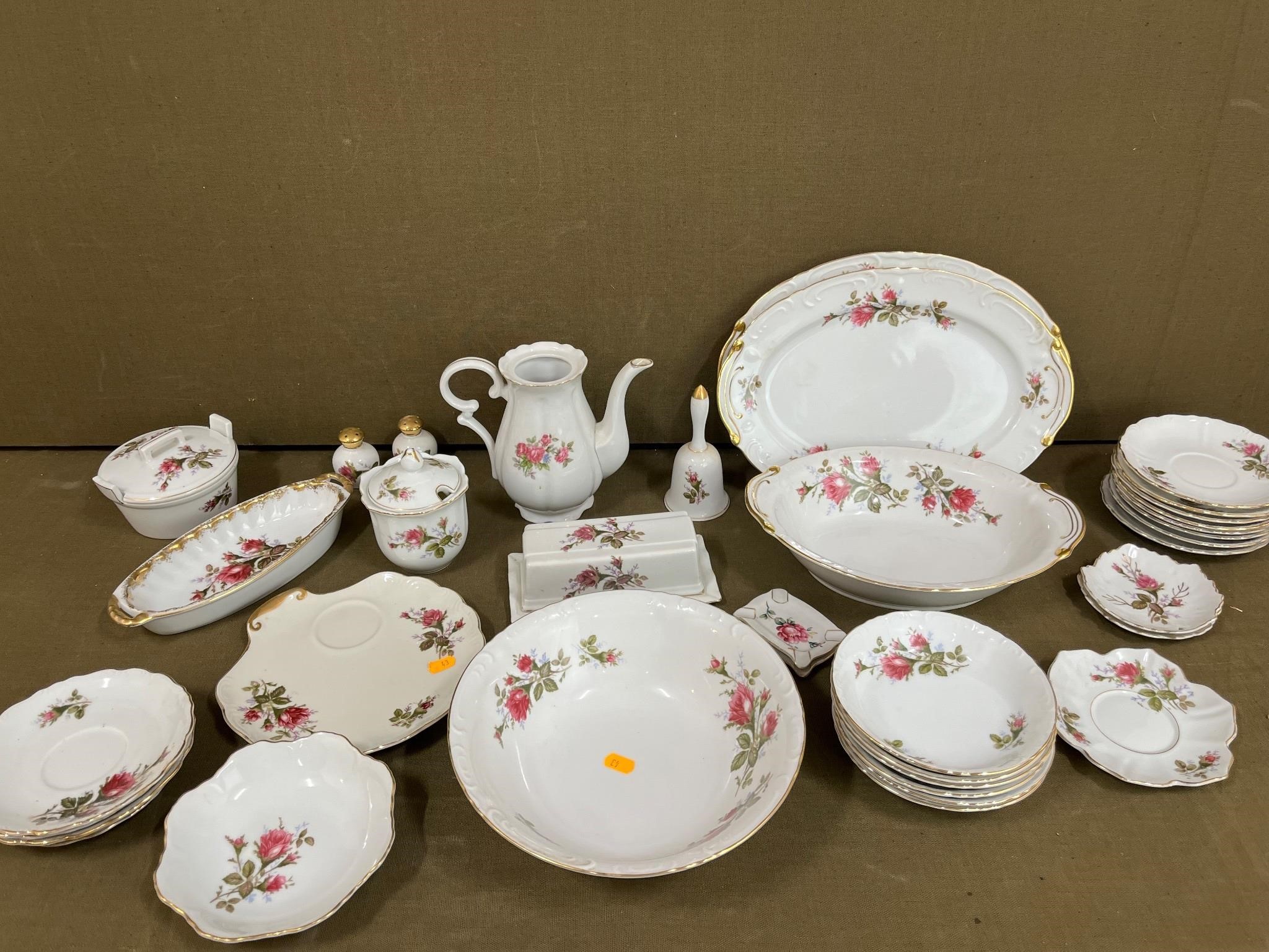 Large Lot of Assorted Transferware China