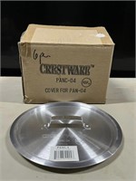 (6) Crestware Pan Covers for Pan-04