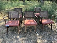 5 Chairs with Cushions