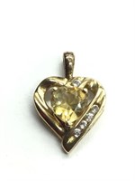 10K gold pendant