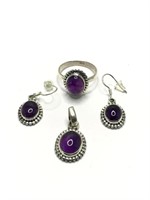 Sterling Silver jewelry set
