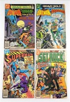 (4) VINTAGE 35 CENT ISSUE DC COMIC BOOKS