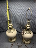 Pair of lamps...27b