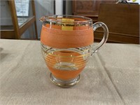 MCM Glass Pitcher