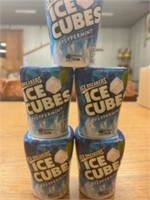 BB 3/24 Gum Ice Cubes Peppermint 40pc x5