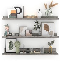 *Giftgarden 36 Inch Grey Floating Shelves for Wall