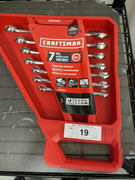 CRAFTSMAN WRENCH SET