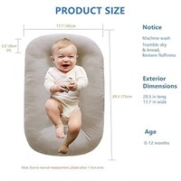 Baby Lounger Snuggle Me Lounger For Infants 0-12 M