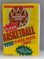 1990 Fleer Basketball Sealed Poss Michael Jordan