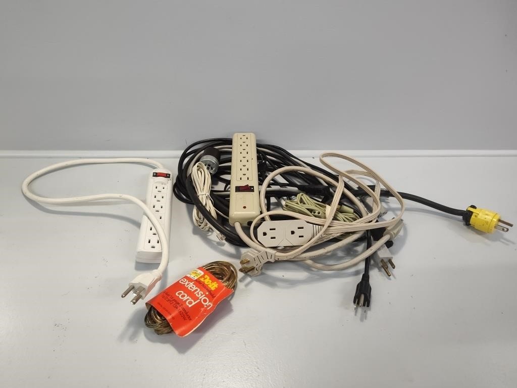 Power Strip and Cords