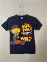 Y2K Tweety Bird Are You Talking To Me Shirt