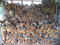 pile of softwood firewood