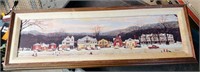 NORMAN ROCKWELL CANVAS PRINT MAIN ST STOCKBRIDGE