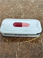 Rare Vintage 2" Lillys Sample Pill Box