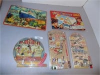 Paint by number tins, Disney Pinball, Mickey Mouse