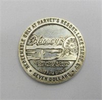 Harvey's Lake Tahoe .999 Silver Round