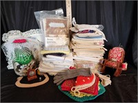 Embroidered Sack Towels, Placemats,  Curtains