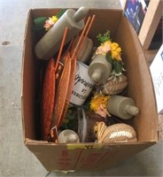 Large Box Of New Fall Decor