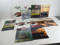 Lot of 11 Lund Boat Product Summary Catalogs