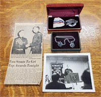 1958 Boy Scout Sterling Silver Explorer Medal +++