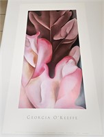 VTG GEORGIA O'KEEFFE POSTER PRINT OF 1929 PAINTING