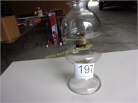 Glass Oil Lamp - Very Clean