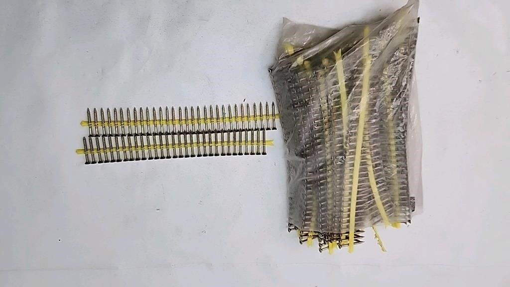 Coiled screw strip lot