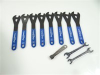 Lot of Park Tools Cone Wrenches 8mm-20mm