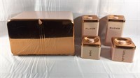 Bread Box w/ Canister set
