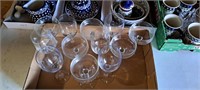 12 wine glasses