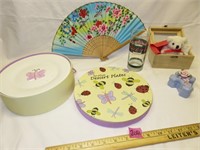 Lot: Salad Plates, Coca Cola Tiffany Style Glass