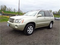 2001 Toyota Highlander SUV