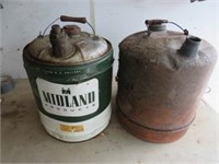 Midland can & 5 gal. can