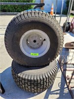 2 CARLISLE LAWNMOWER TIRES