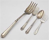 Sterling silver forks & Teaspoon 111 gr.
