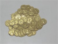 5"x 6" Winston Churchill Coin Art