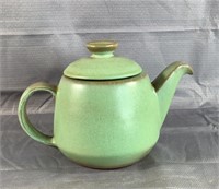 6.5" Frankoma Prairie Green Teapot