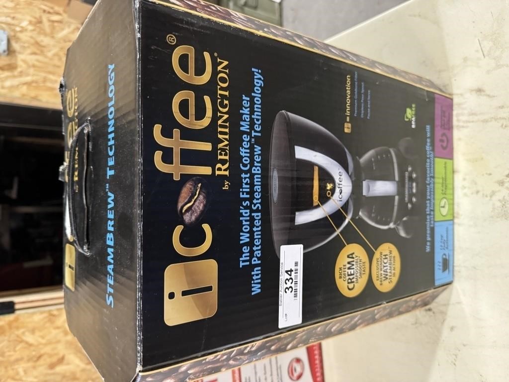 icoffee by Remington (new in box)