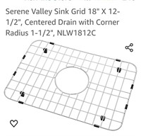 New 18" x 12"  Sink Grid