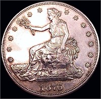 1876-CC Double Die Silver Trade Dollar