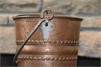 Lidded Copper Bucket