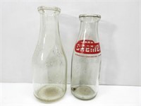 Vintage Milk Bottles