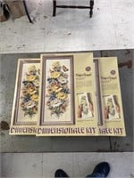 NOS Vintage Decoupage Kits Unopened