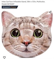 MSRP $20 Cat Face Inflatable Island