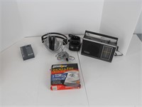 Lot of Electronics - Sony Solid State Radio, Morse